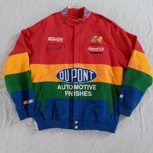 Vintage 90's Jeff Gordon Winston Cup Nascar Racing Jacket